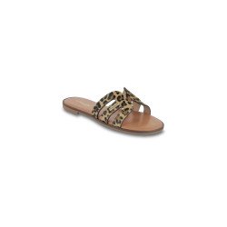 HAMIGAPO mules à imprimé animalier