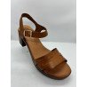 68211 sandales à talons en cuir