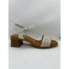5612 sandales à talons en cuir