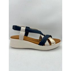 5655 sandales compensées élastique