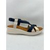 5655 sandales compensées élastique