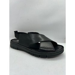 TIERCE sandales cuir élastique