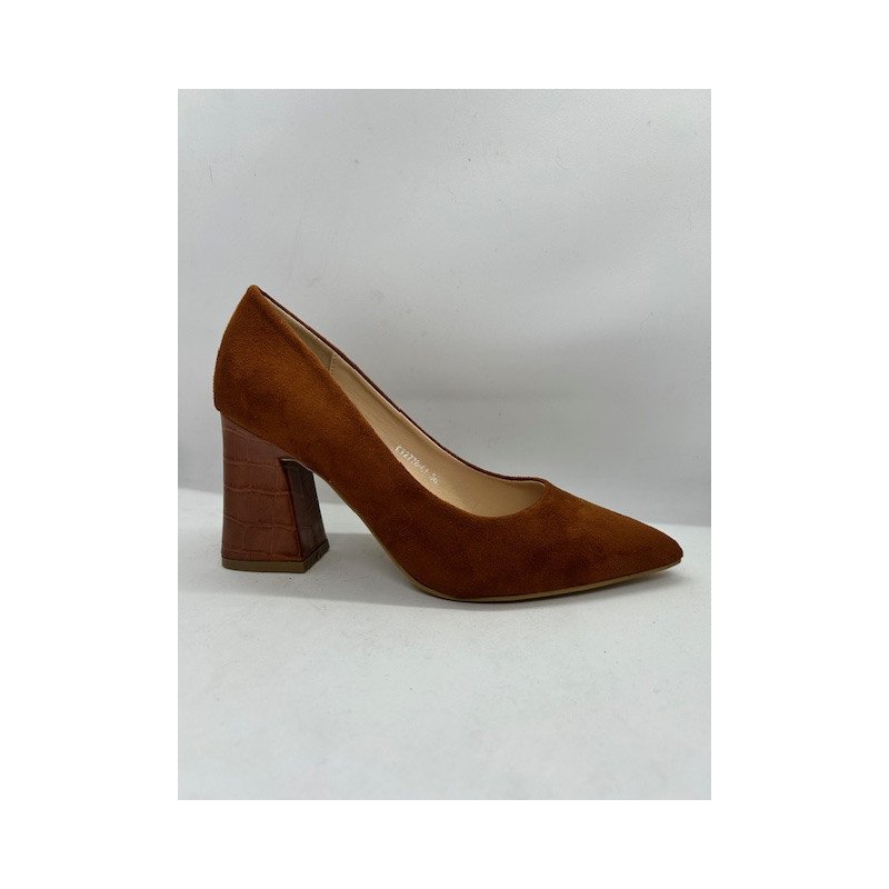 ESCARPIN TALON CARRE