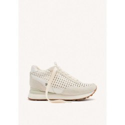 BASKETS COMPENSÉES CUIR ET MAILLE HIGHGATE