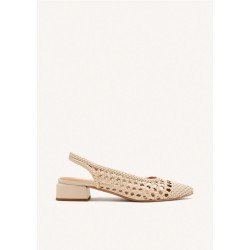 BALLERINES TRESSÉES EN CUIR PISKOVE