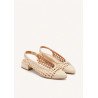 BALLERINES TRESSÉES EN CUIR PISKOVE