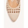 BALLERINES TRESSÉES EN CUIR PISKOVE