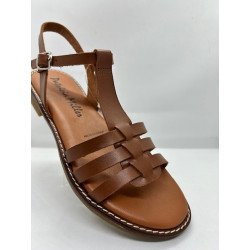 Sandale en cuir marron Patricia Miller 6790