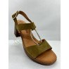 Sandale à talon en cuir 68538