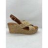 Compensé en cuir Carla Tortosa