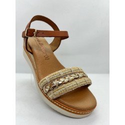 Compensé en cuir Carla Tortosa