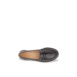 Mocassins femme noir Lucie