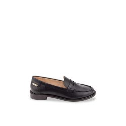 Mocassins femme noir Lucie