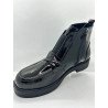 Bottines E/N noir vernis Venezuela