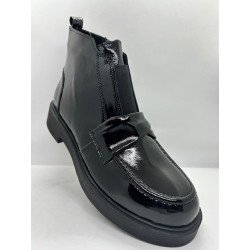 Bottines E/N noir vernis Venezuela