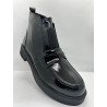 Bottines E/N noir vernis Venezuela