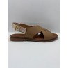 Sandale plate Ohmysandals en cuir