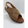 Sandale plate Ohmysandals en cuir