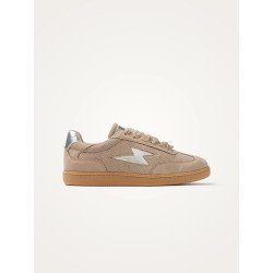 Baskets AURA Emblem TAUPE