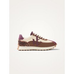 Baskets FLOW Initials choco/violet
