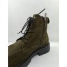 Bottines décontractées lacets et fermeture éclair